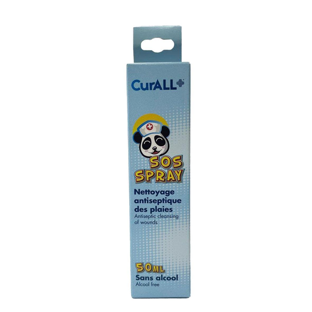 CURALL SOS Spray Nettoyage Antiseptique des Plaies