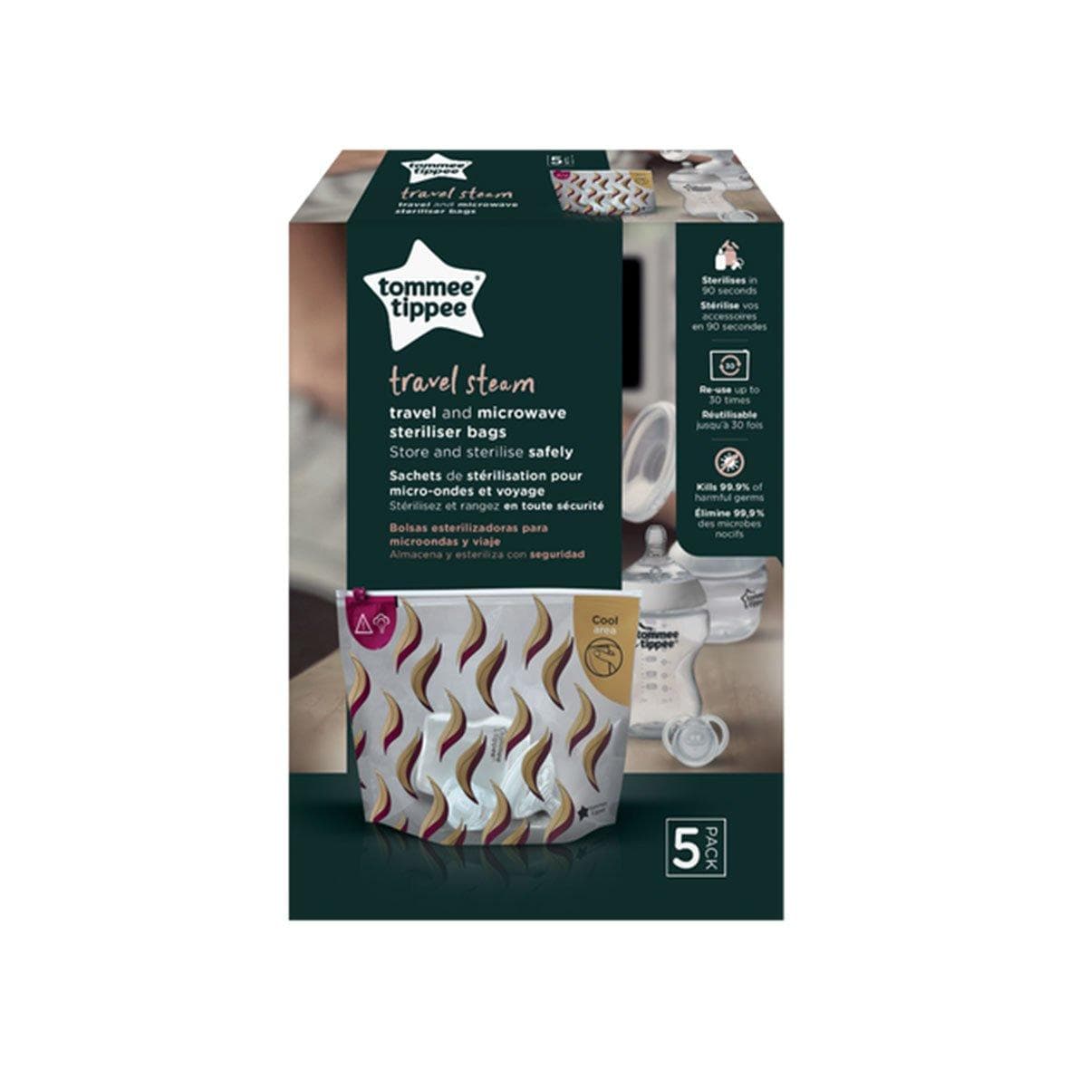 TOMMEE TIPPEE Sacs de Stérilisation Voyage *5