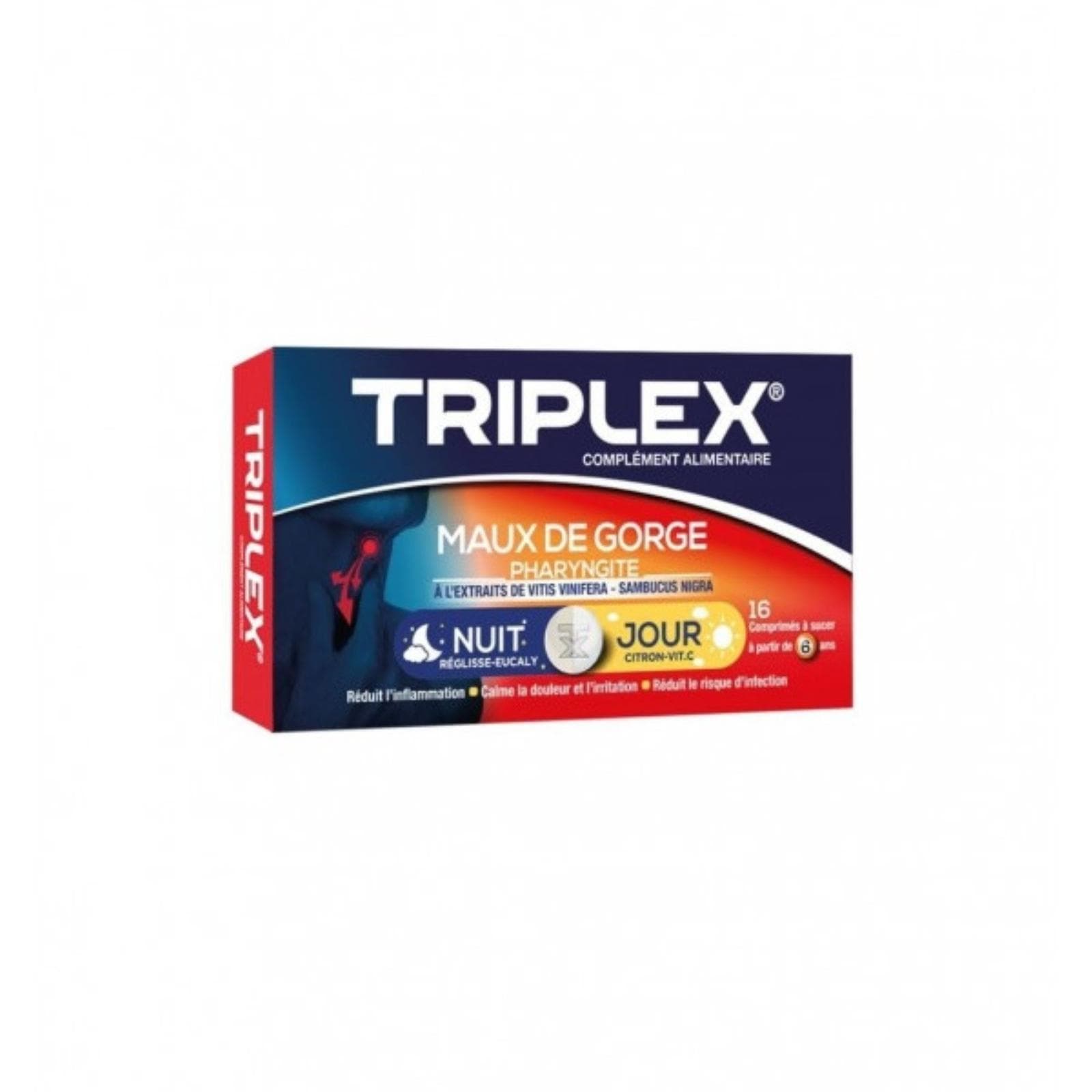TRIPLEX Jour Nuit Maux De Gorge