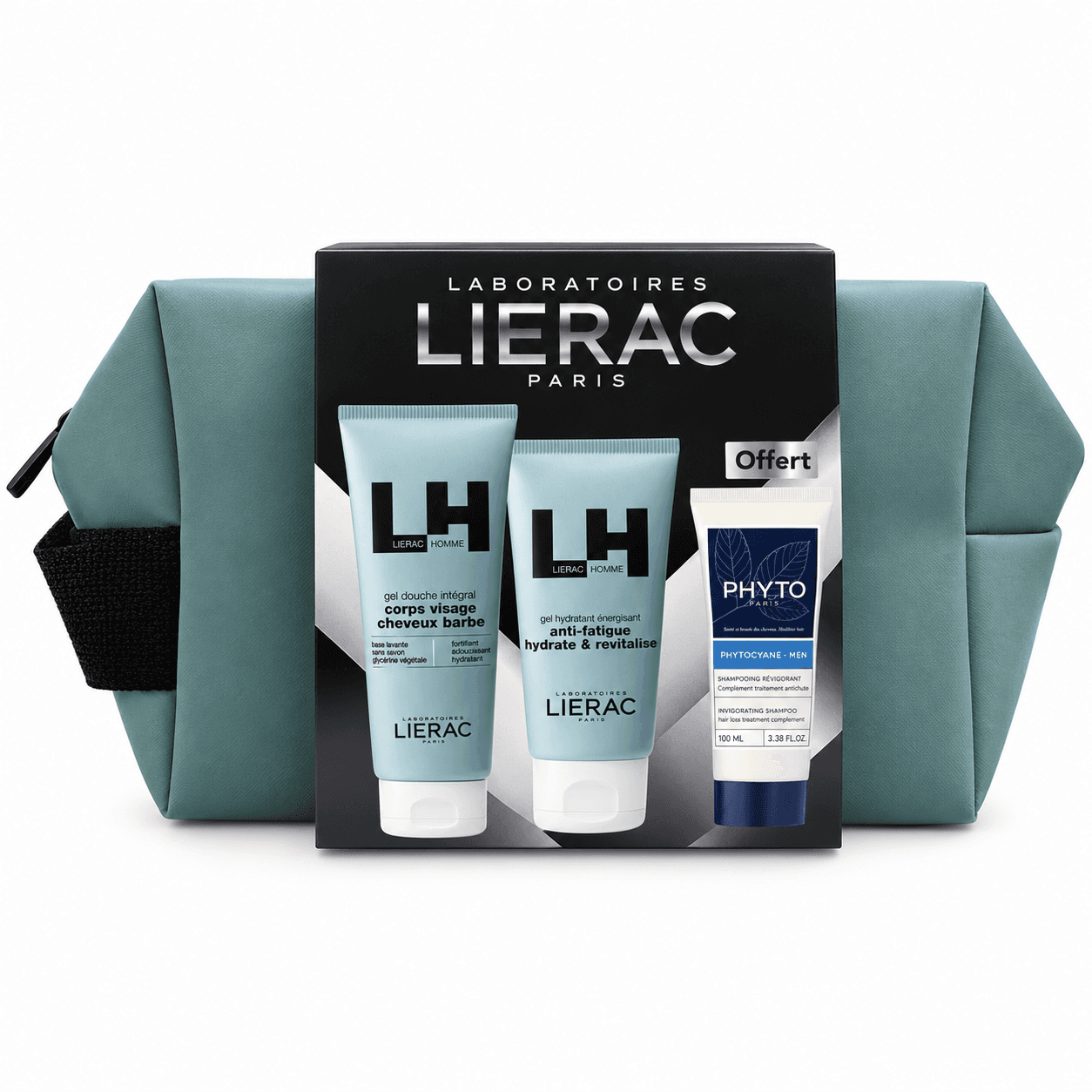 LIERAC Homme Trousse Les Trois Soin Essentielles 3 en 1