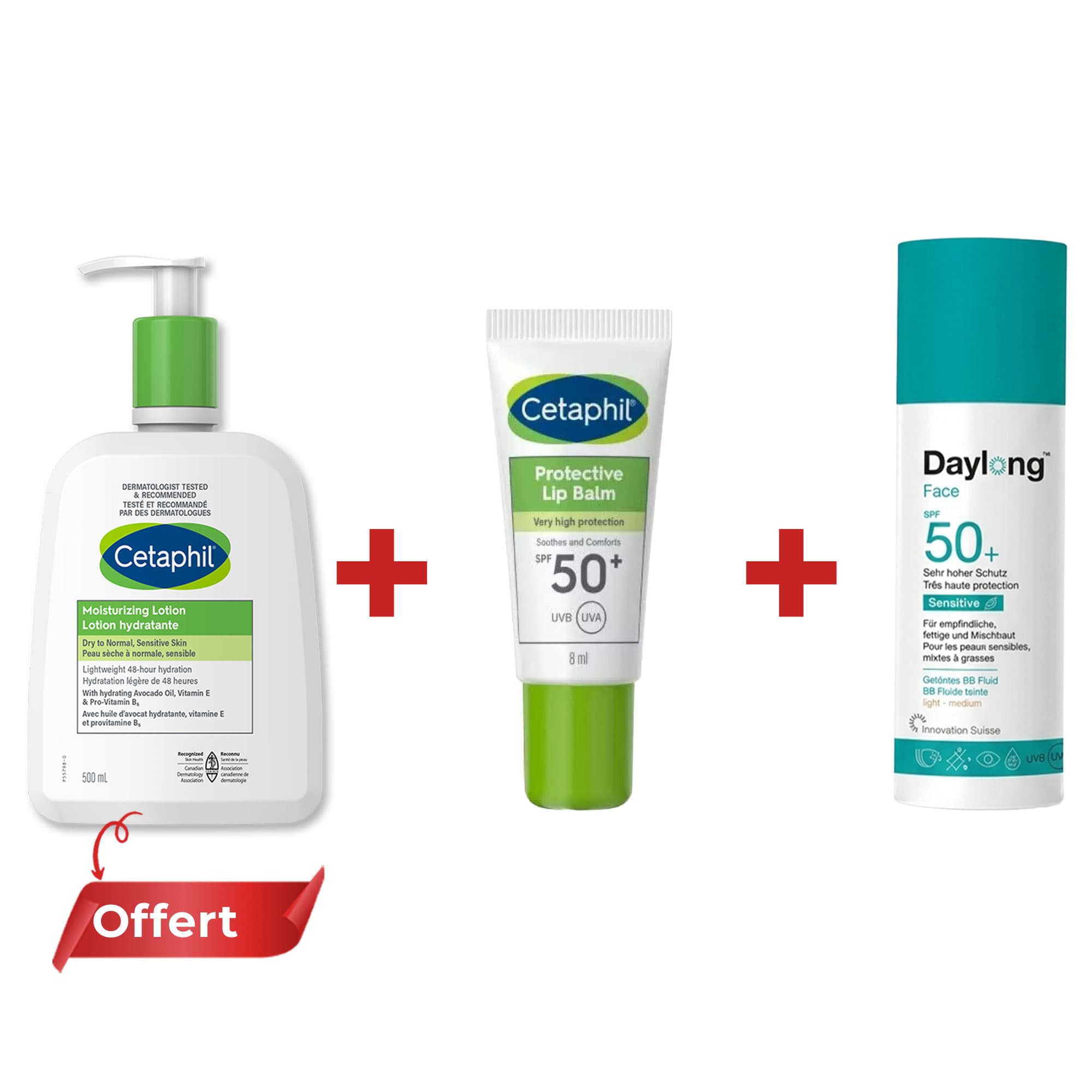 DAYLONG Face BB Fluide Teinté & CETAPHIL Pack