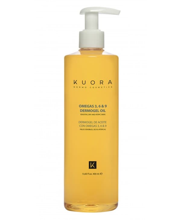 KUORA Dermogel Oil With Omegas3,6&9,400ml