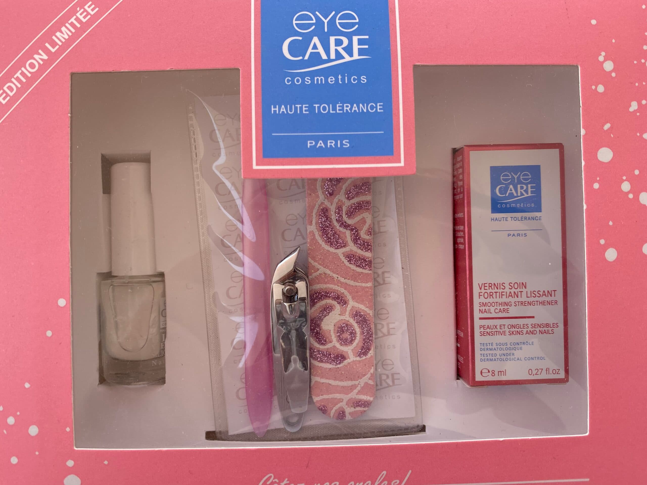 EYE CARE Coffret Vernis+Kit Manucure Offert