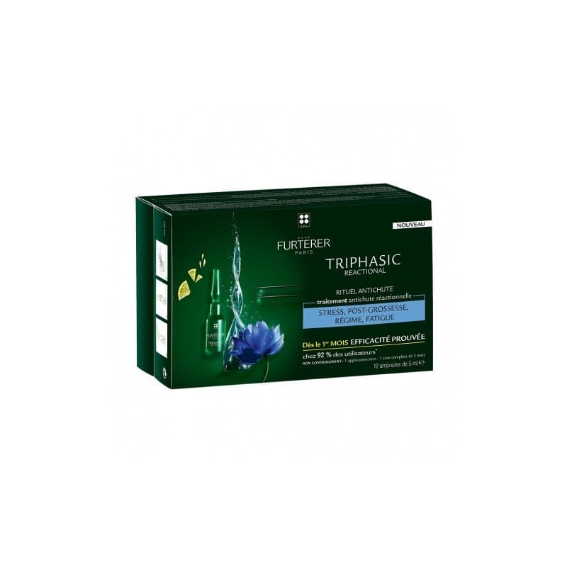FURTERER TRIPHASIC REACTIONAL 12 AMPOULES