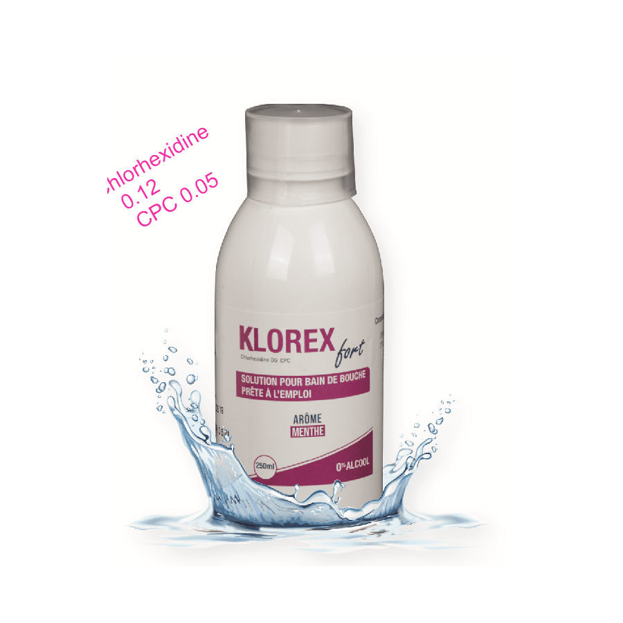 STODERMA Klorex Fort Bain Bouche,250ml