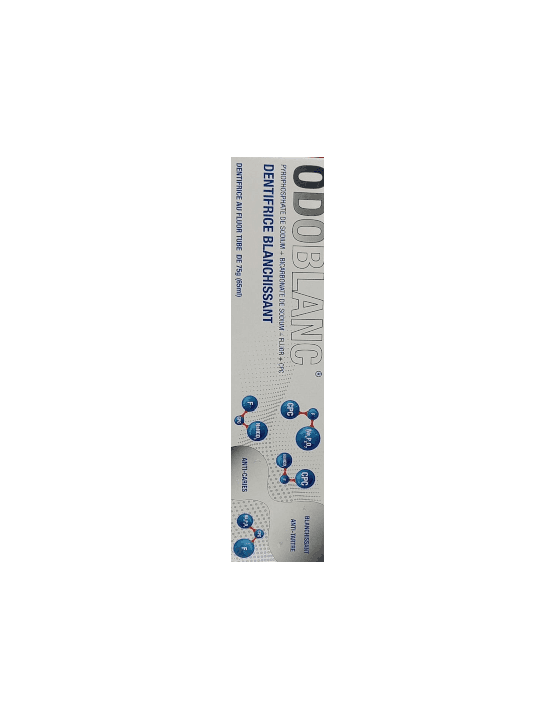 STODERMA Odoblanc Dentifrice, 75G