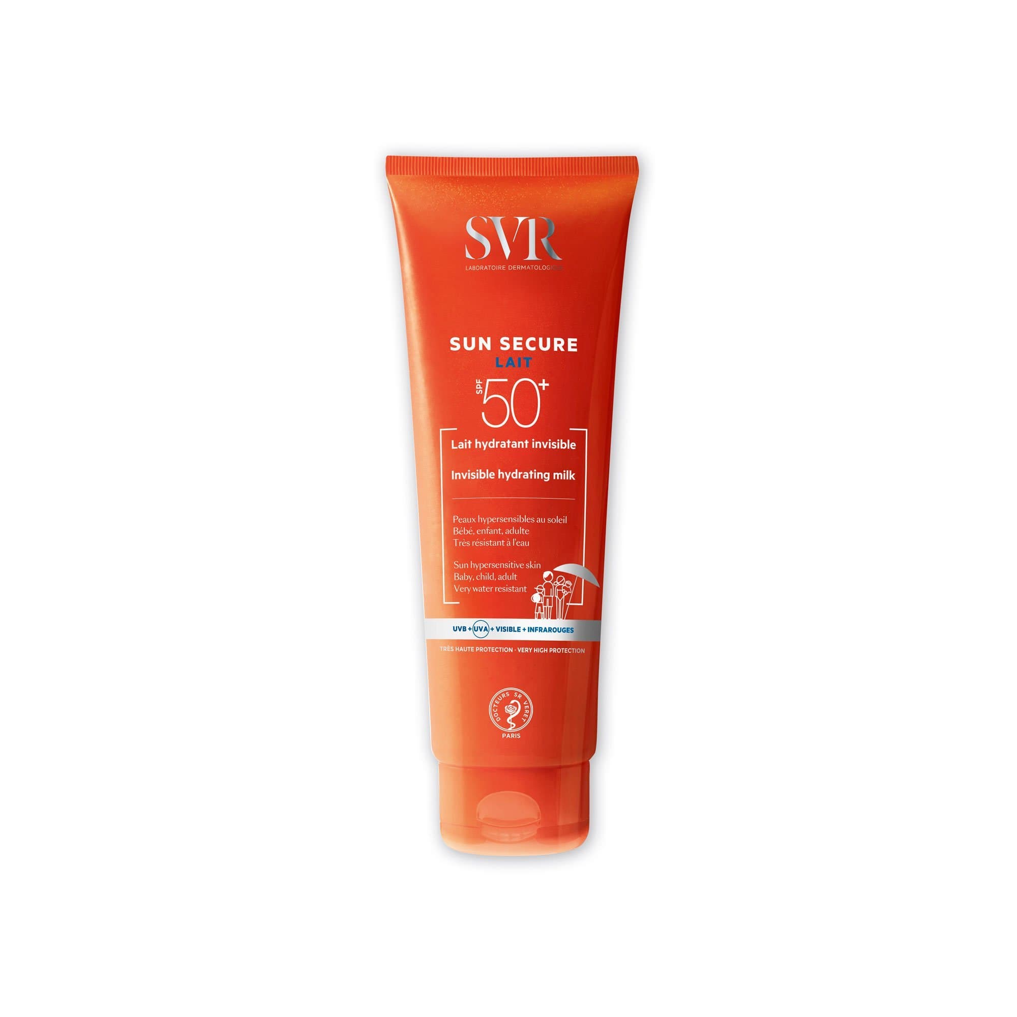 SUN SECURE Lait hydratant Invisible SPF50+,250ml