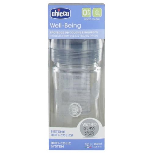 CHICCO Biberon WELL-BEING OM+,150 ml