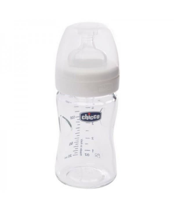 CHICCO Biberon en verre OM+, 150ml