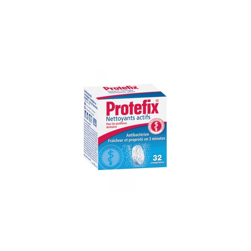 PROTEFIX Nettoyant, 32 Comprimés