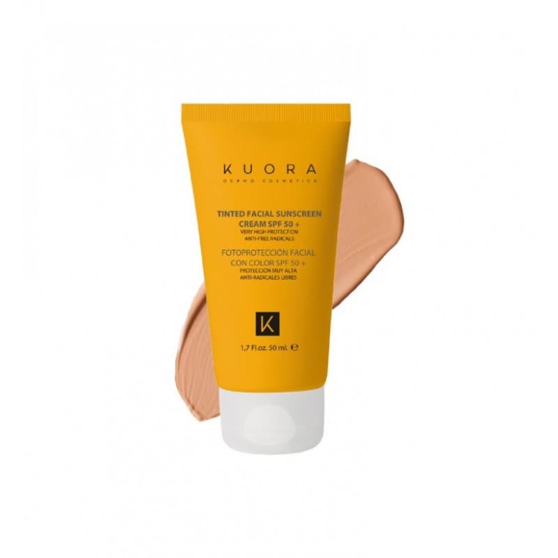KUORA Ecran teinté SPF50+,50ml