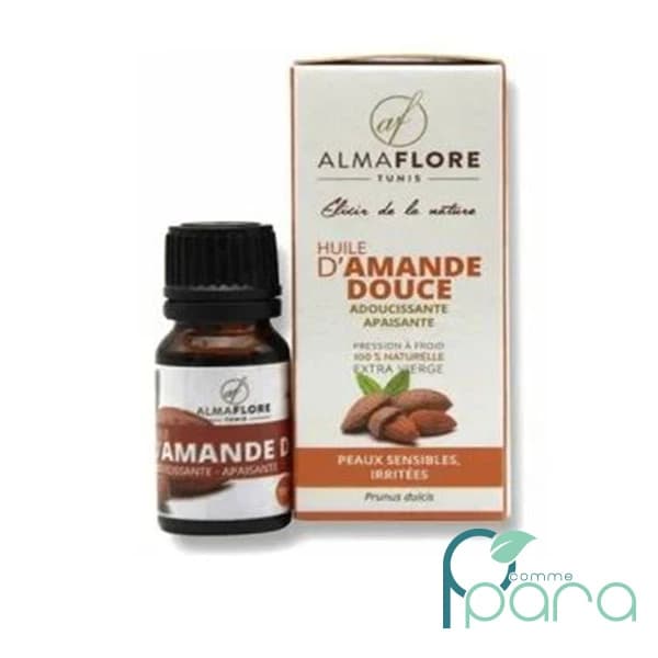 ALMAFLORE Huile D’Amande Douce, 10ml