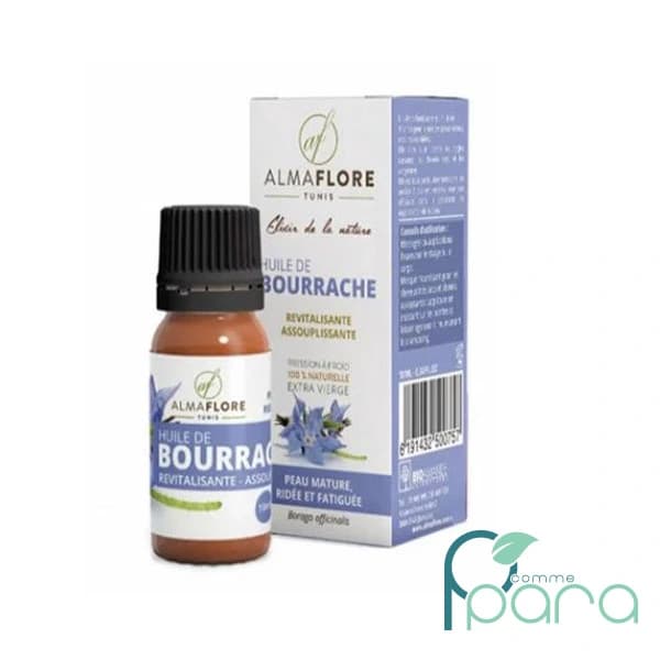 ALMAFLORE Huile de Bourrache,10ml