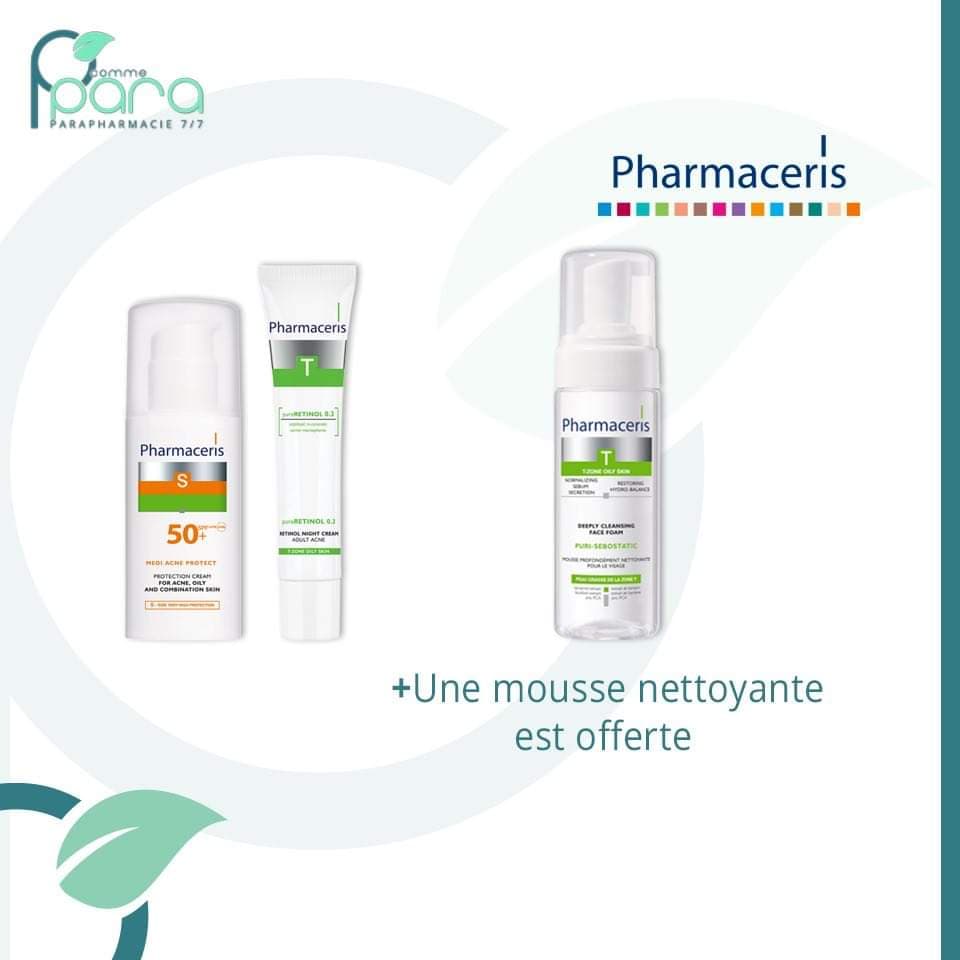 PHARMACERIS PACK S Ecran solaire + crème nuit