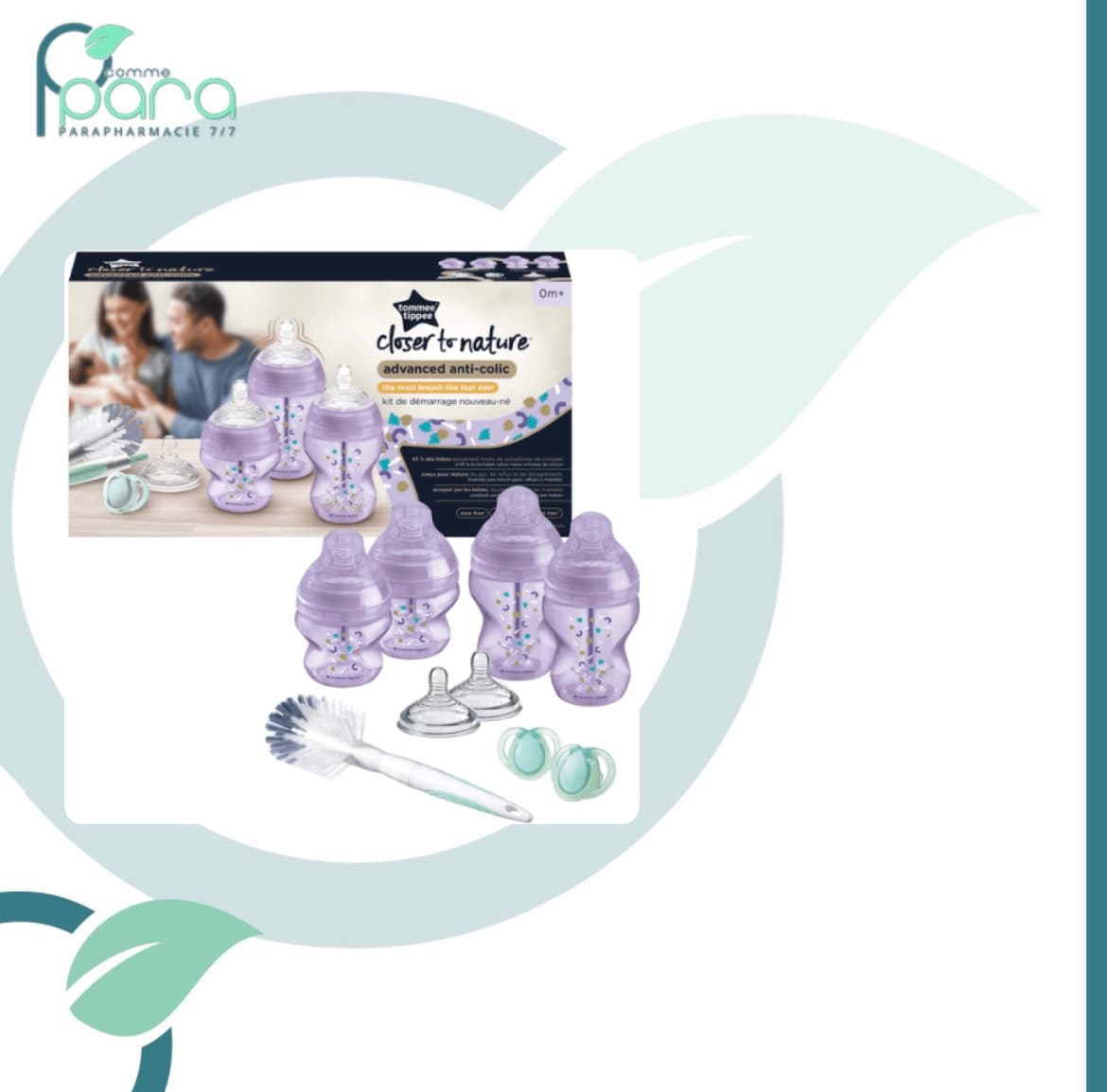 TOMMEE TIPPEE Kit De Naissance Violet