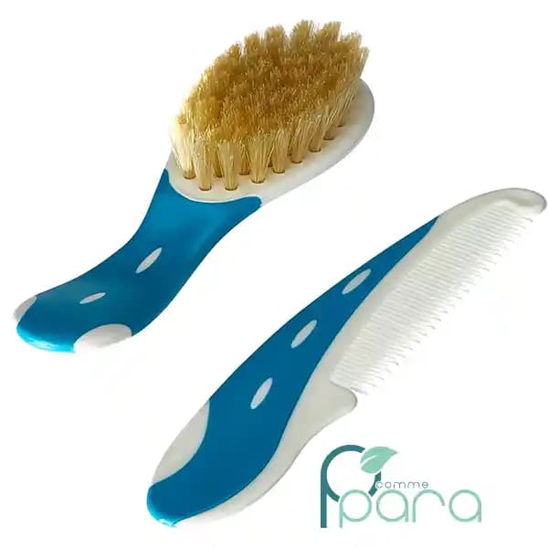 NUK Brosse & Peigne Bleu Pour Bébé