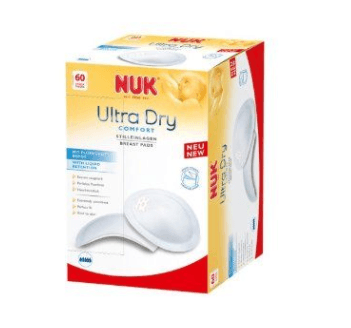 NUK Coussinets d’allaittement , 60 pièces