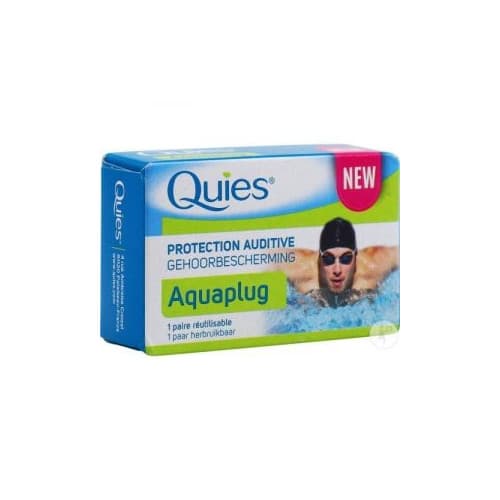 QUIES Bouchons D’oreilles Silicone Natation