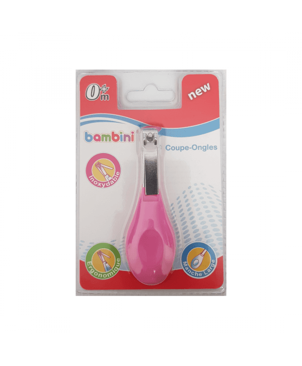 BAMBINI Coupe-Ongles Rose