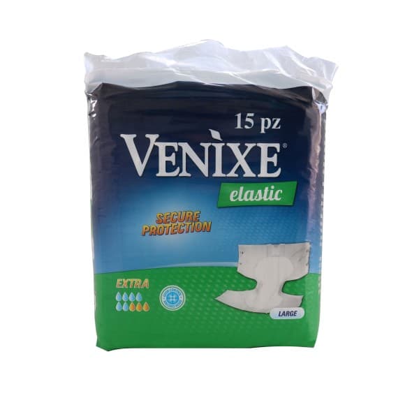 VENIXE Couche Adulte Taille L, 15 Piéces