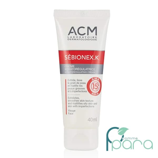 ACM Sébionex.K Crème kératorégulatrice,40ml