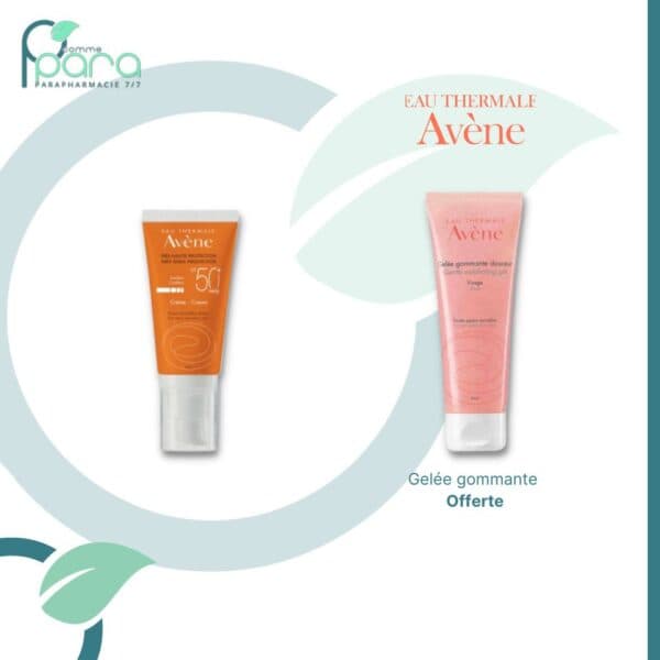 AVENE PACK Crème+Gelée gommante OFFERTE