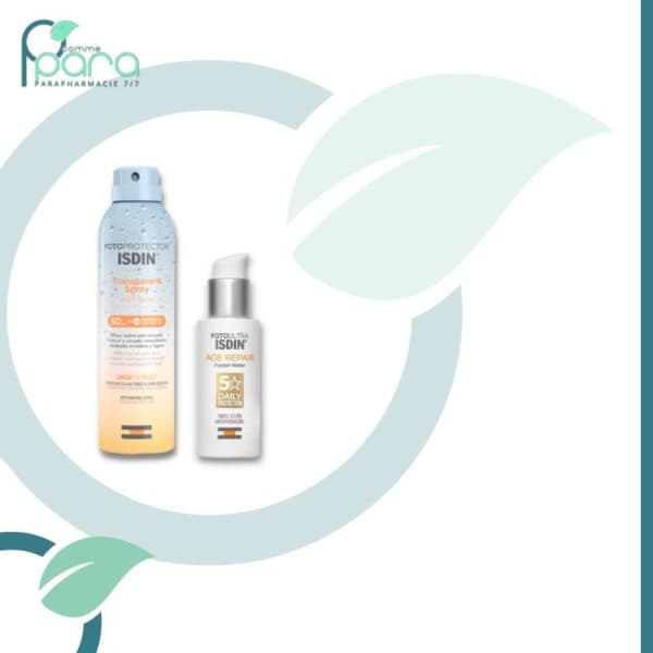 ISDIN PACK Spray Solaire+Age Repair