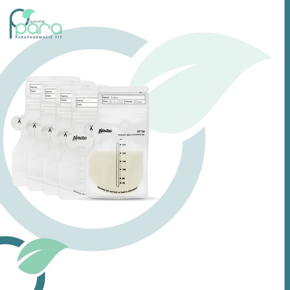 ALECTO BABY Sachet Conservation Lait, bt 10)