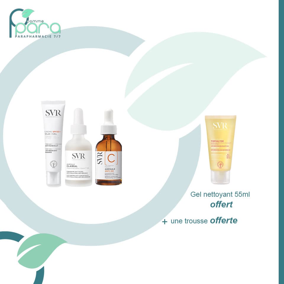 SVR PACK Ampoule(Clairial+C)+Crème Clairial