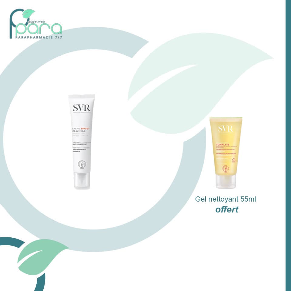SVR PACK CLAIRIAL Crème+ Gel Net OFFERT