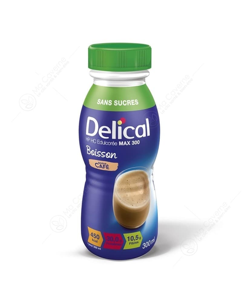 DELICAL Boisson Sans Sucre Café,200ml