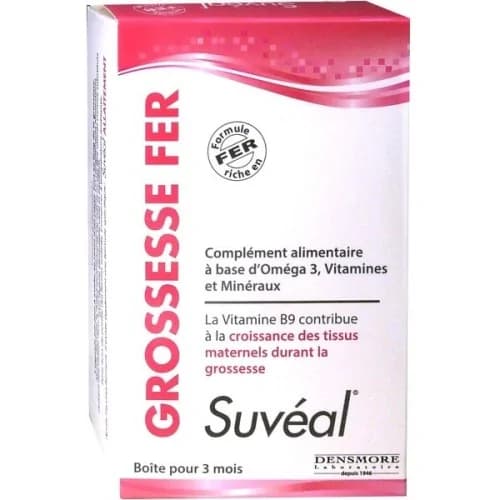 SUVEAL Grossesse Fer 30 CP
