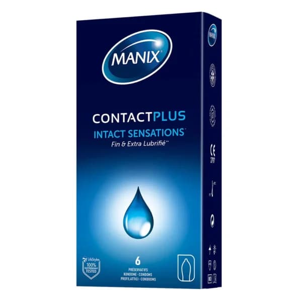 MANIX Contact Plus Sensation, Boite 6