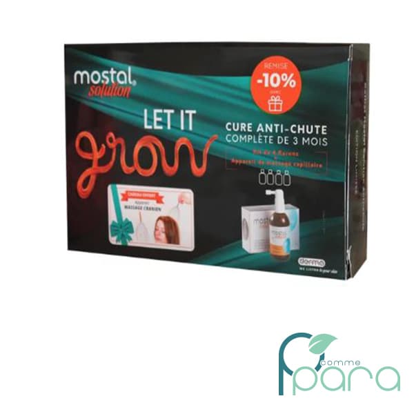 MOSTAL Kit 4 Flacons Solution 50ml*4