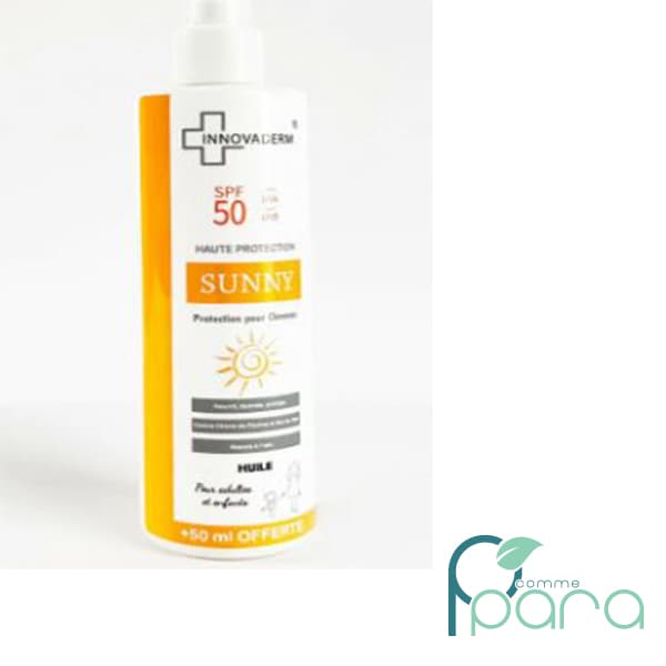 INNOVADERM Huile Cheveux SPF50,250ml