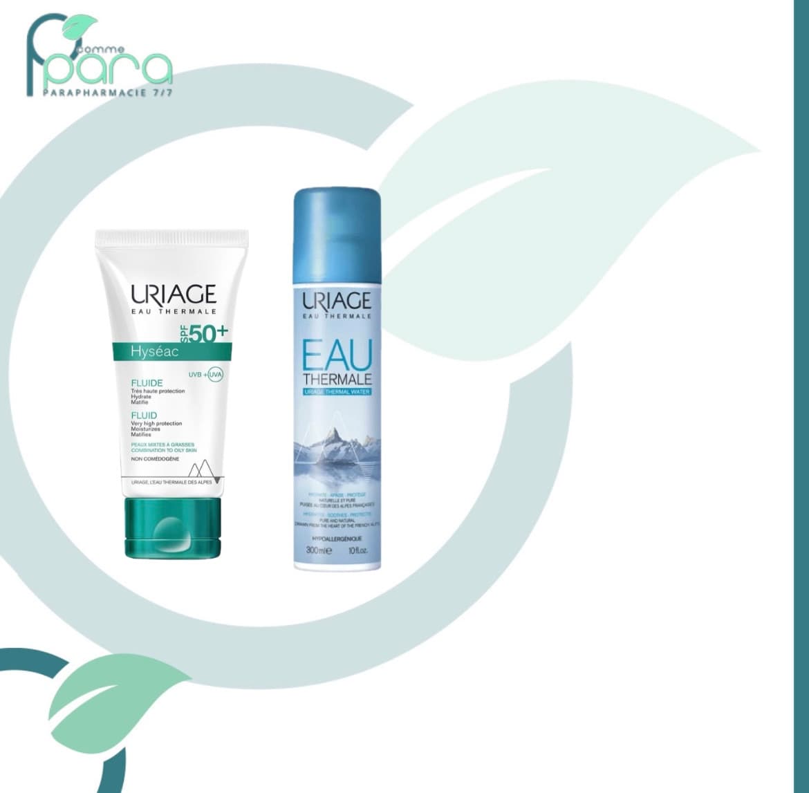 URIAGE Pack Hyseac Fluide + Eau Thermale