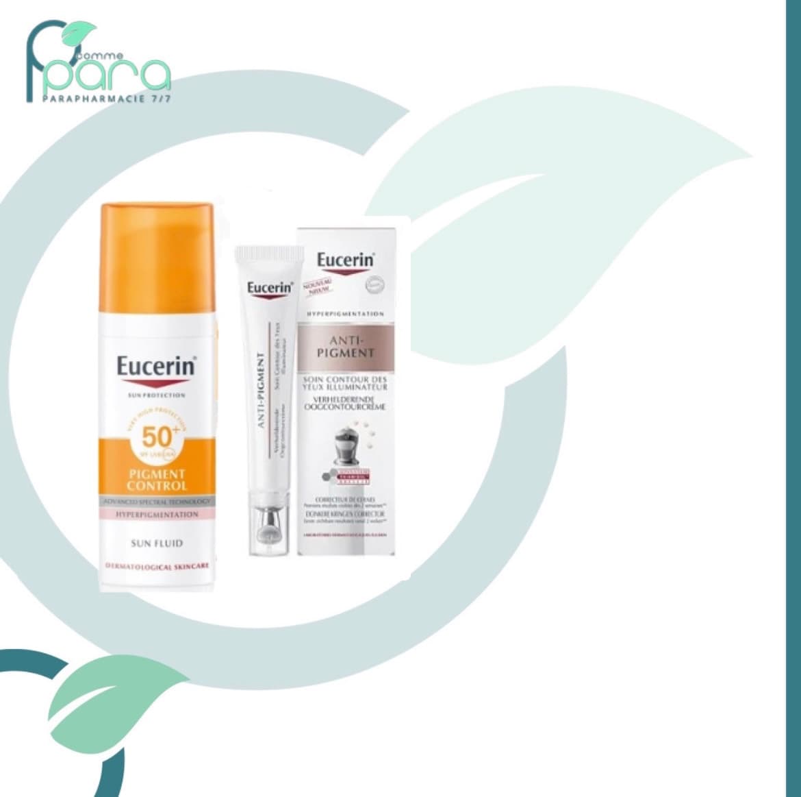 EUCERIN Pack Fluid+Soin Contour Yeux