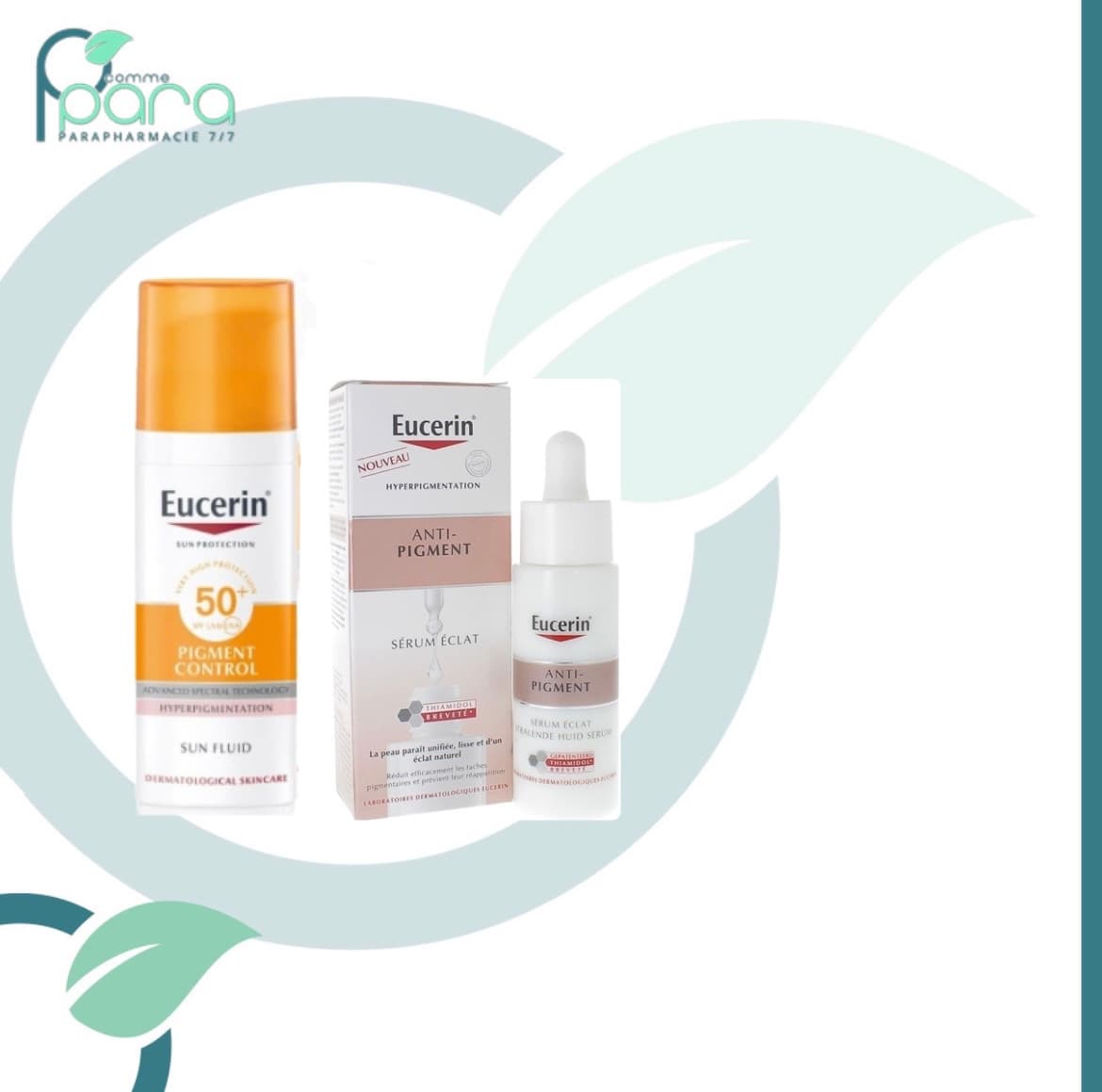 EUCERIN Pack Pigment Control Fluid+Sérum Eclat