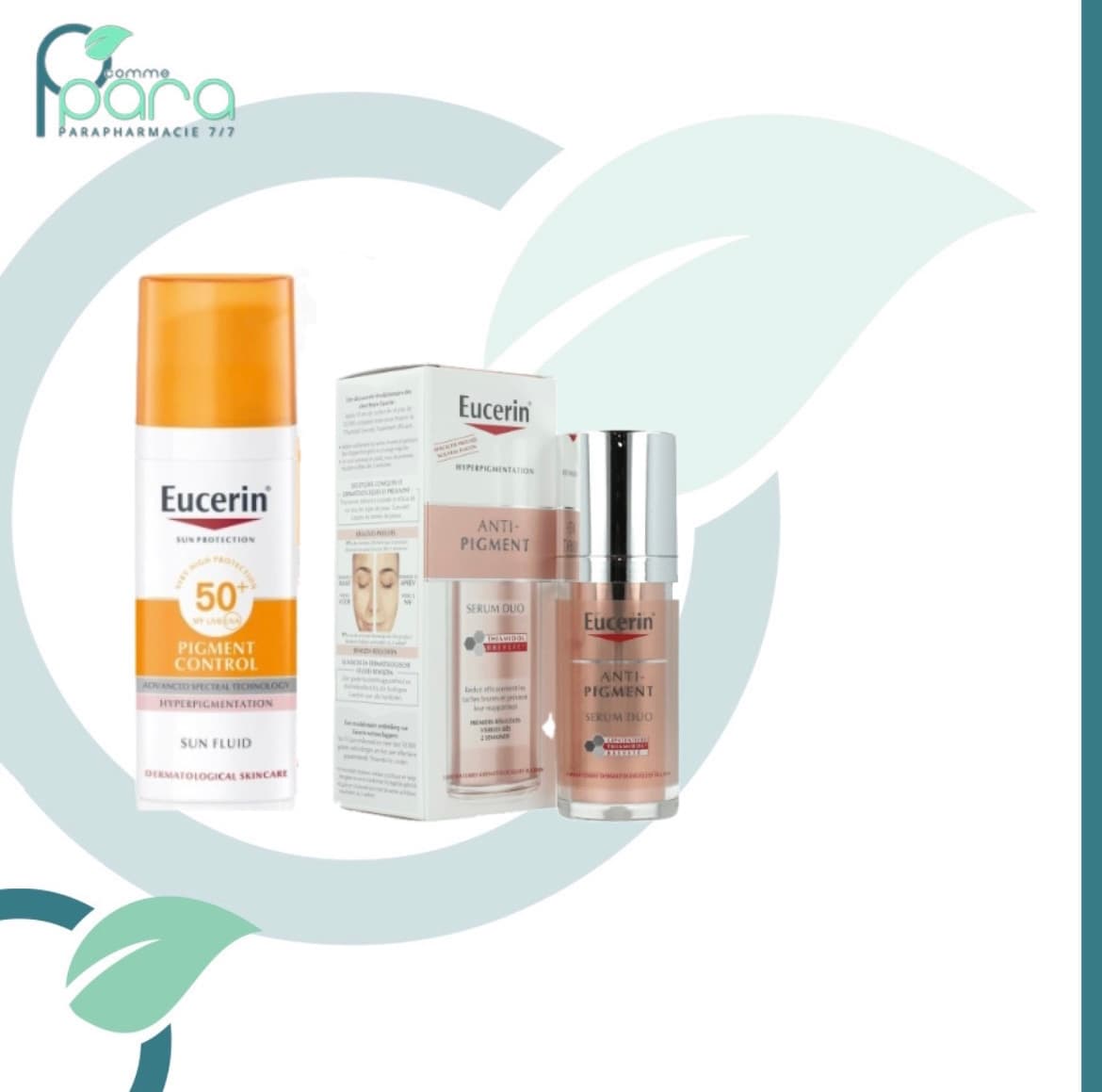 EUCERIN Pack Pigment Control Fluid+Sérum Duo
