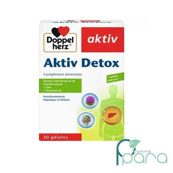 DOPPEL Herz Aktiv Detox ,30 Gélules