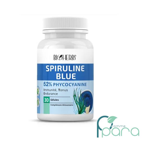 BIOHERBS Spiruline Bleu ,30 Gélules