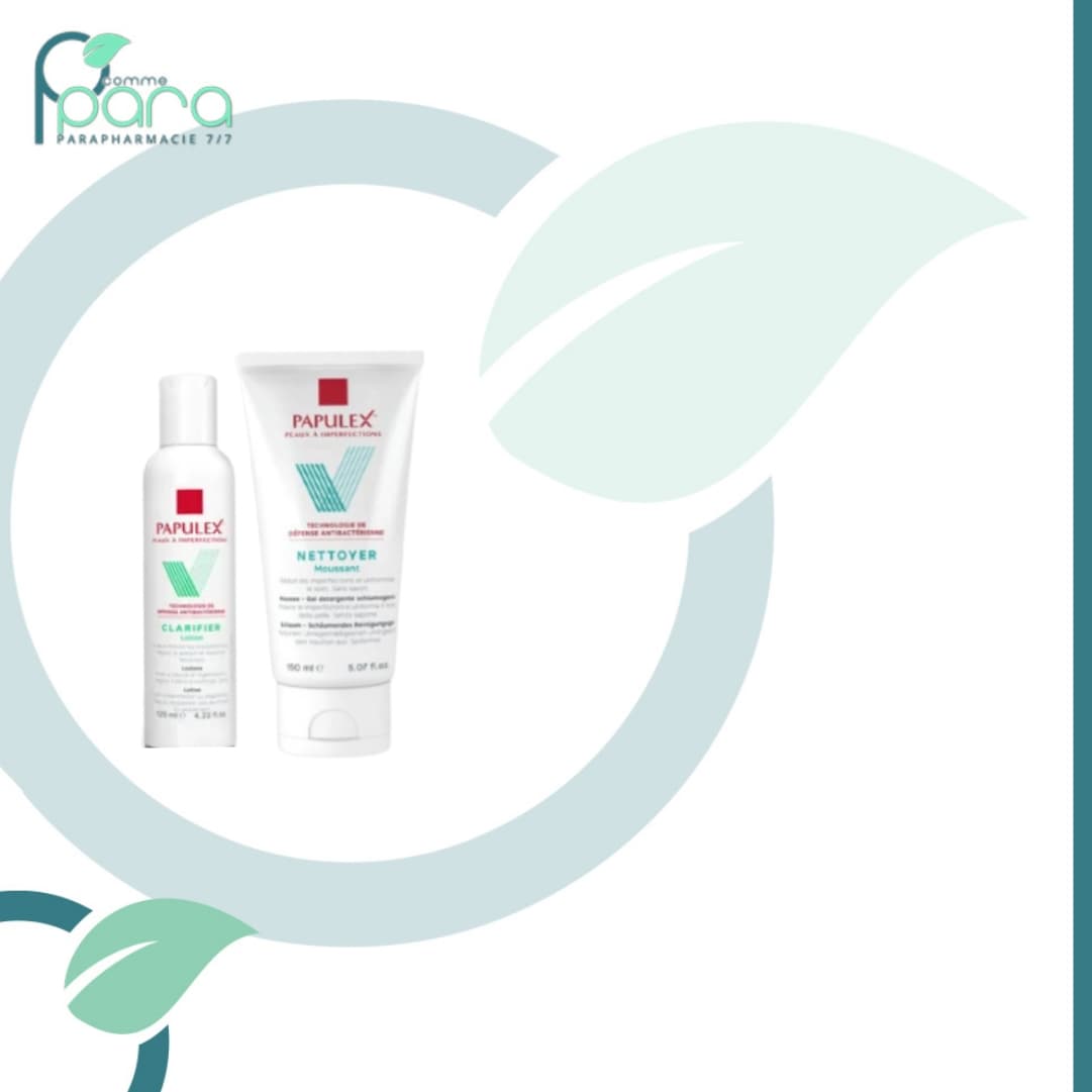 PAPULEX Pack Lotion+ Gel Moussant