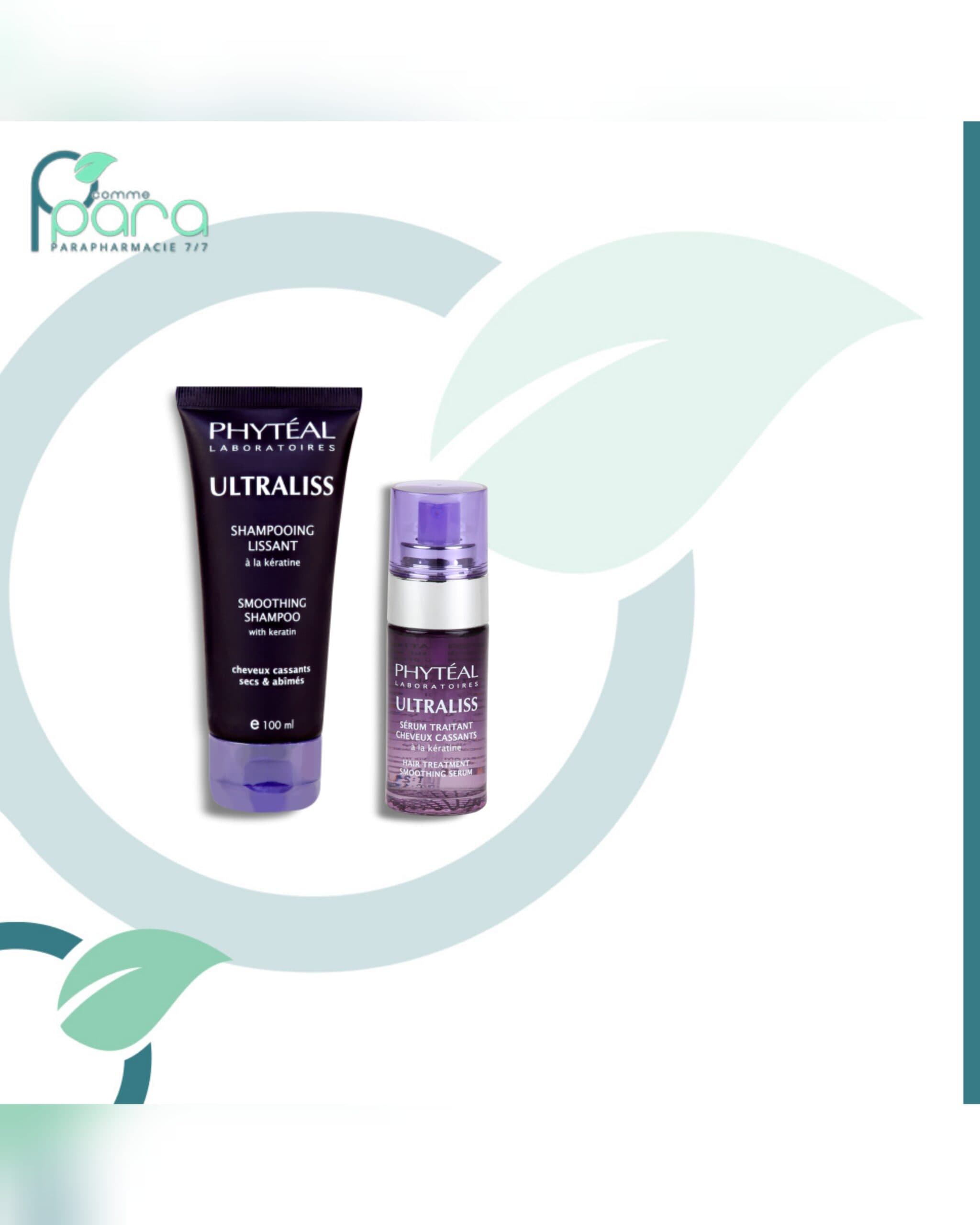 PHYTEAL Pack Ultraliss Sérum+Shampooing
