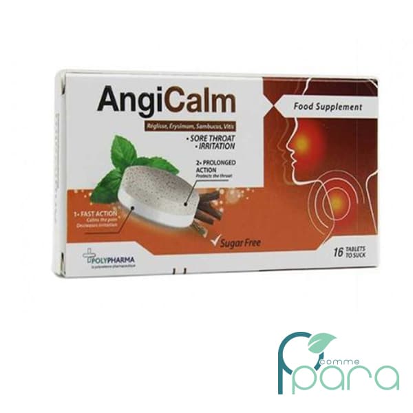 ANGICALM Réglisse ,16 Comprimés