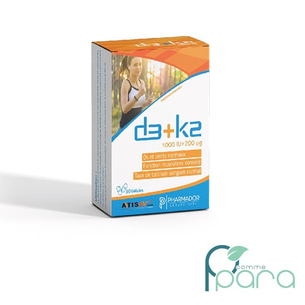 PHARMADOR d3+k2 ,30 Gélules