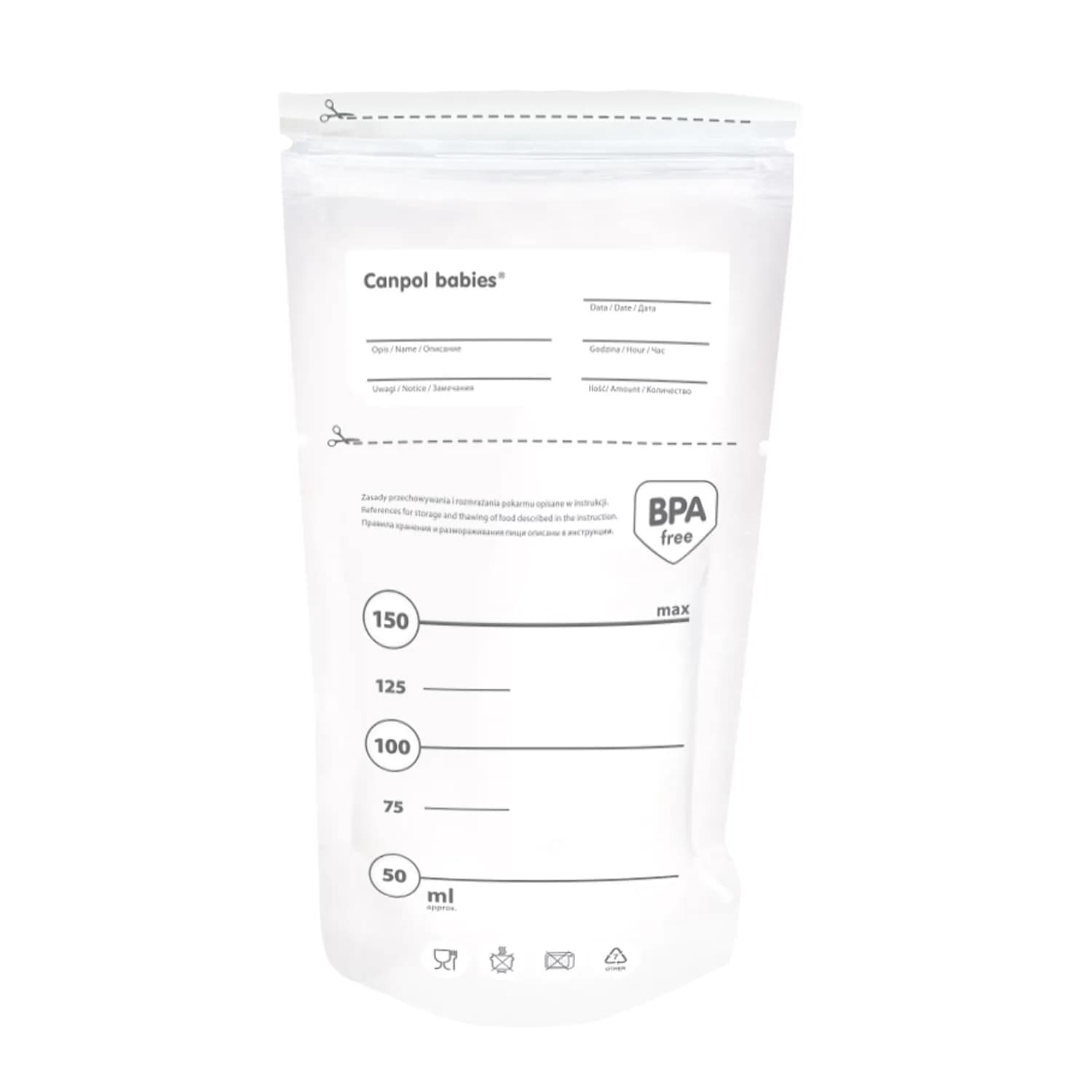 CANPOL Sacs de Conservation Bte 5