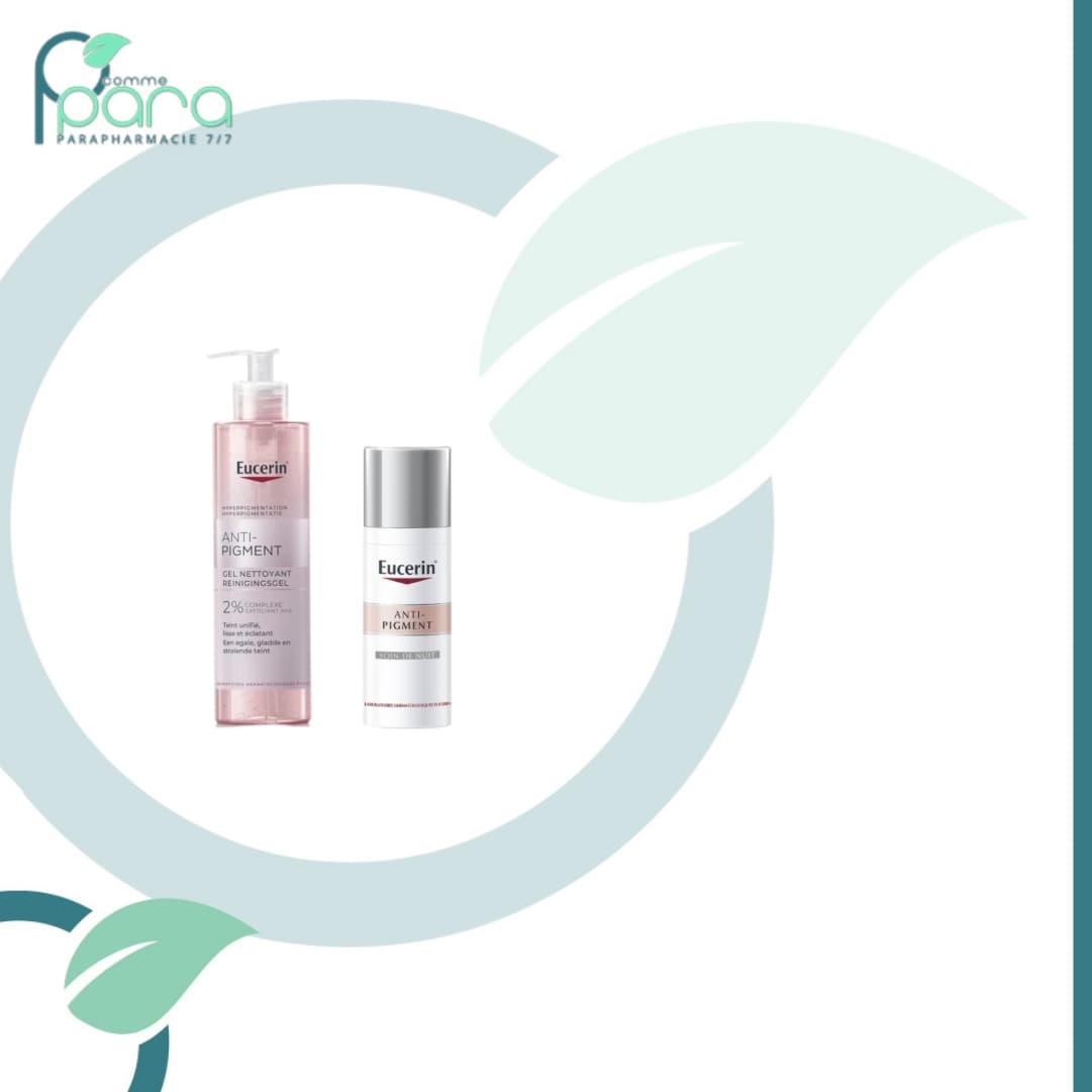 EUCERIN Pack Gel Nettoyant+ Soin Jour Anti Pigment