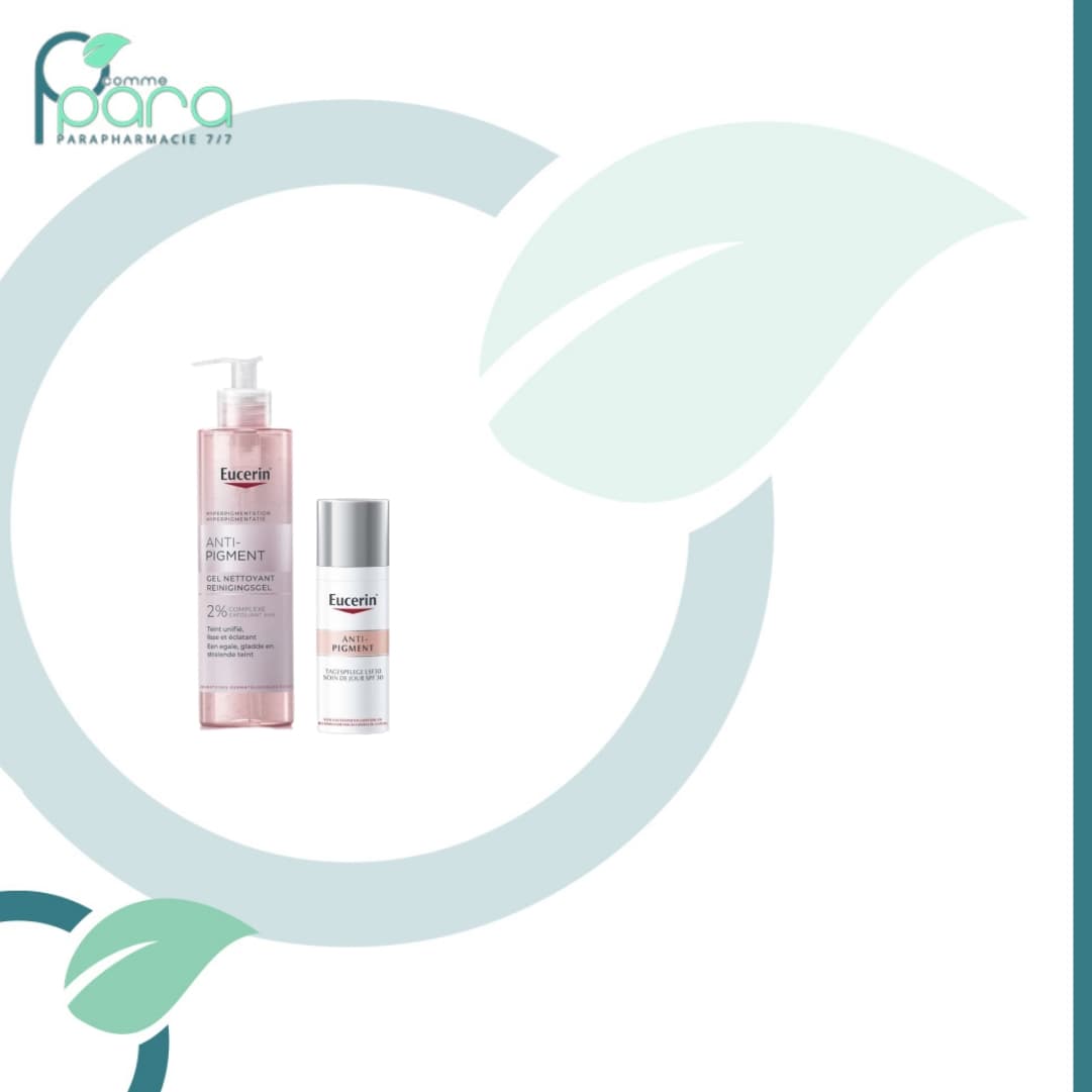 EUCERIN Pack Gel Nettoyant+Soin Nuit Anti Pigment