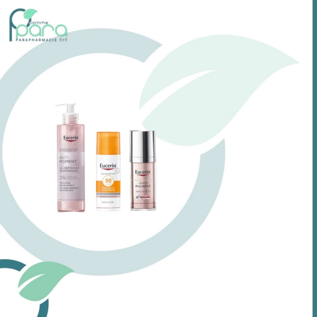 EUCERIN Pack Control Fluid+Sérum Duo+Gel Net