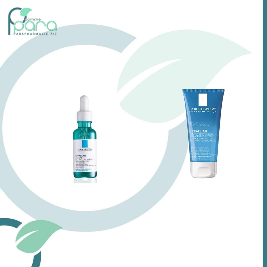 LA ROCHE POSAY Pack Sérum Effaclar+Gel Purifiant